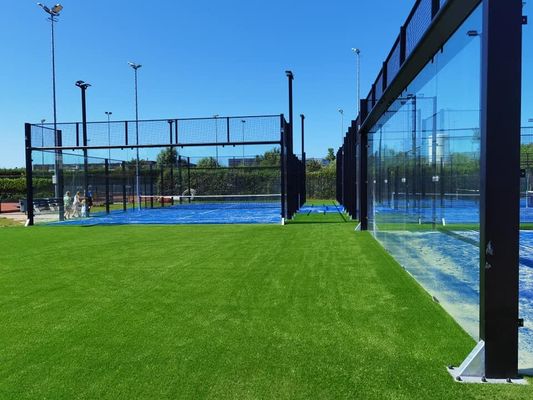 10mm Tennis Artificial Grass 6x20m10x20m Panoramic Padel Court